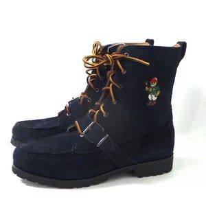 Polo Ralph Lauren Ranger Boots Navy BIG Polo Bear